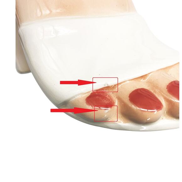 Vintage Marilyn High Heel Foot Planter Mann Made in Japan - Picture 3 of 16